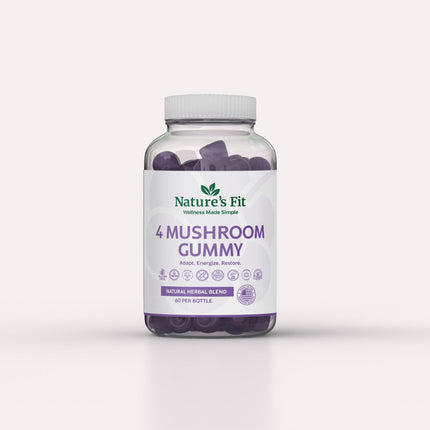 Nature's Fit 4 Mushroom Gummies