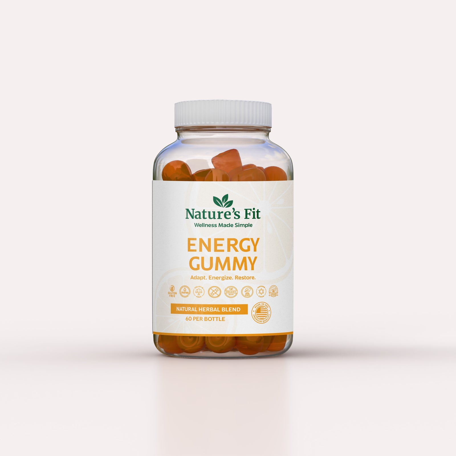 Energy Gummy — Natural Focus & Stamina